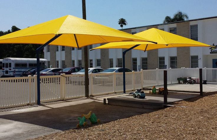 multiple car parking shade